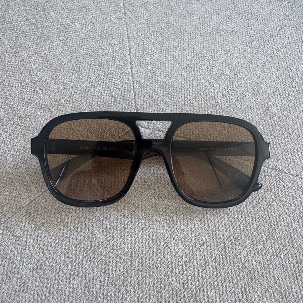 Stylish Black Sunglasses with Tinted Lenses
